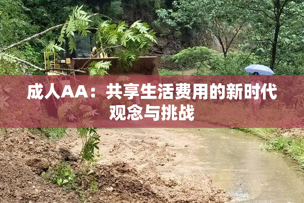 成人AA：共享生活费用的新时代观念与挑战
