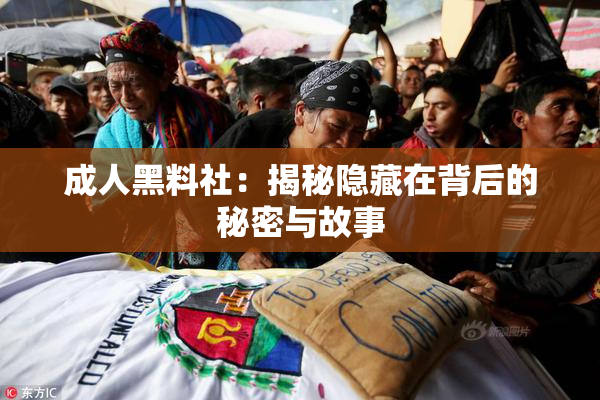 成人黑料社：揭秘隐藏在背后的秘密与故事