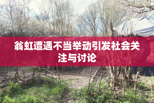 翁虹遭遇不当举动引发社会关注与讨论