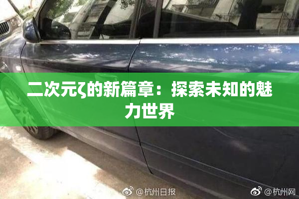 二次元ζ的新篇章：探索未知的魅力世界