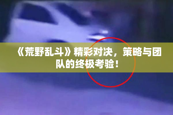 《荒野乱斗》精彩对决，策略与团队的终极考验！