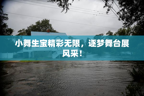 小舞生宝精彩无限，逐梦舞台展风采！
