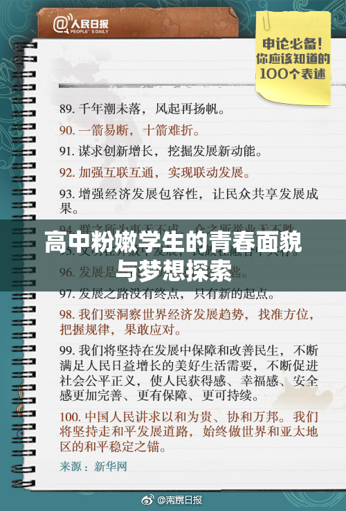 高中粉嫩学生的青春面貌与梦想探索