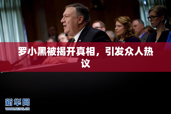 罗小黑被揭开真相，引发众人热议