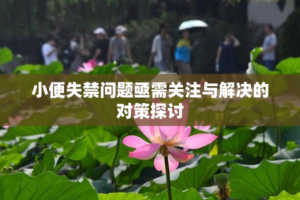 小便失禁问题亟需关注与解决的对策探讨