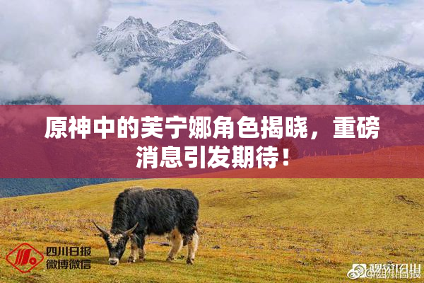 原神中的芙宁娜角色揭晓，重磅消息引发期待！