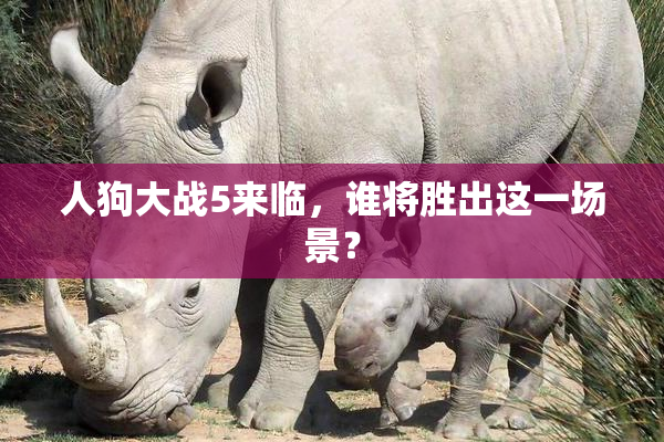 人狗大战5来临，谁将胜出这一场景？