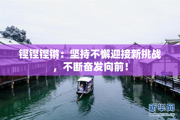铿铿铿锵：坚持不懈迎接新挑战，不断奋发向前！