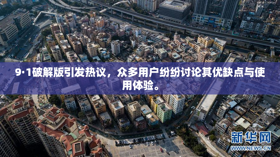 9·1破解版引发热议，众多用户纷纷讨论其优缺点与使用体验。