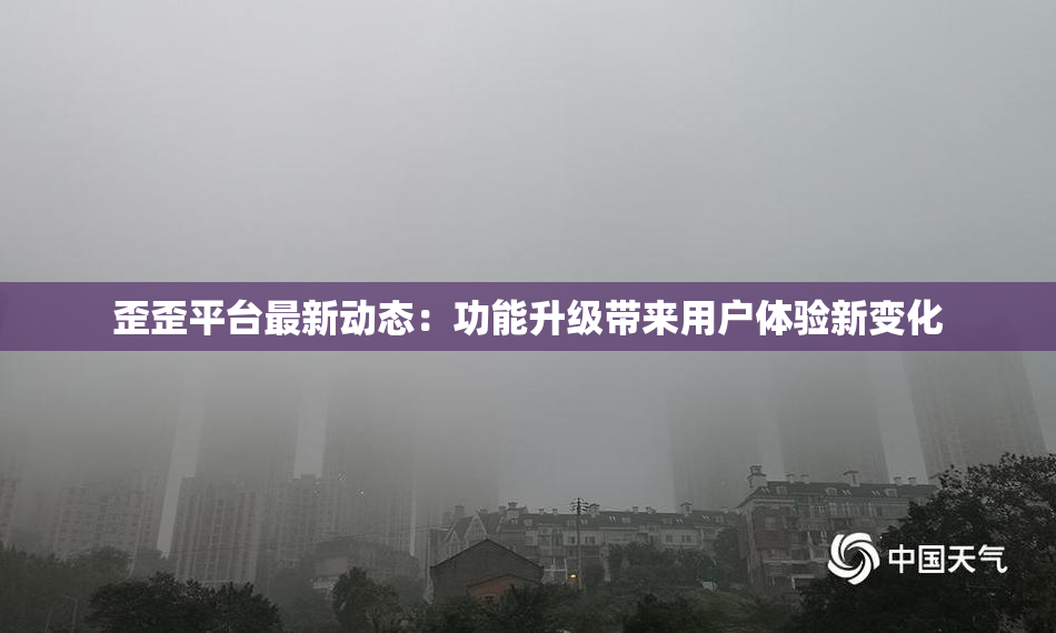 歪歪平台最新动态：功能升级带来用户体验新变化