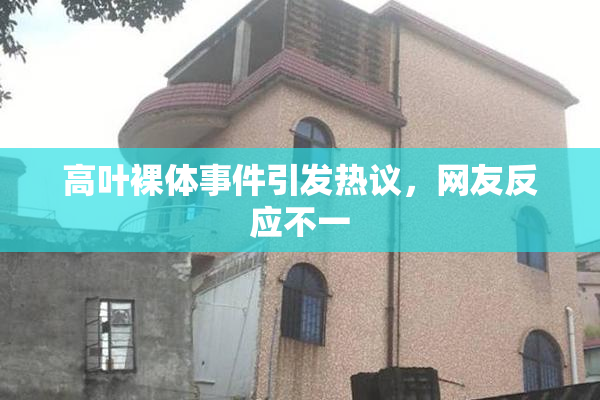 高叶裸体事件引发热议，网友反应不一