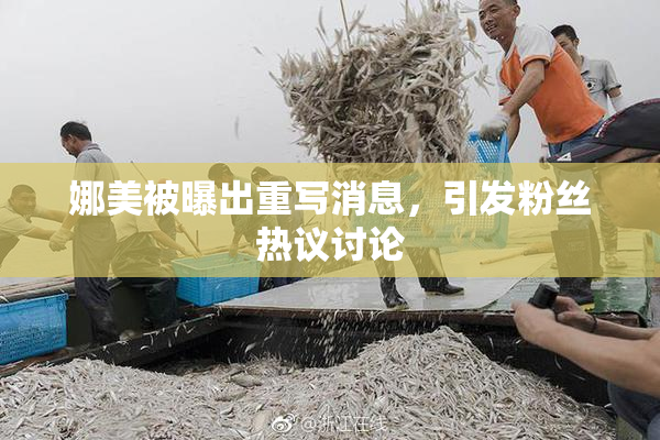 娜美被曝出重写消息，引发粉丝热议讨论