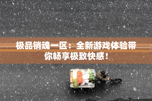 极品销魂一区：全新游戏体验带你畅享极致快感！