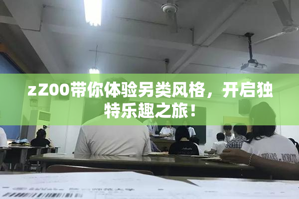 zZ00带你体验另类风格，开启独特乐趣之旅！