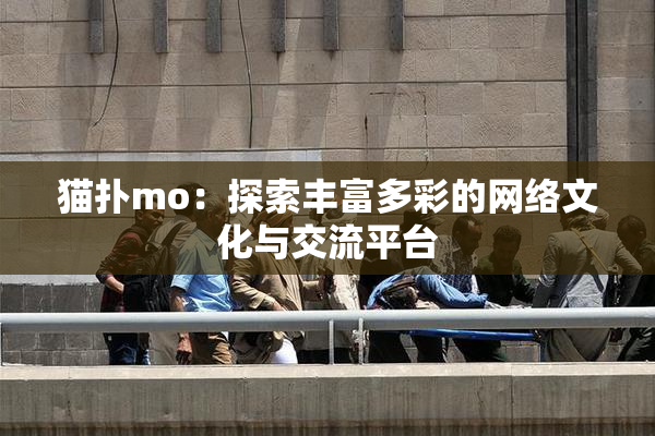 猫扑mo：探索丰富多彩的网络文化与交流平台