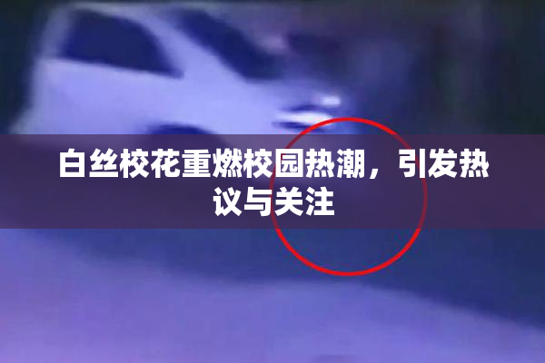 白丝校花重燃校园热潮，引发热议与关注