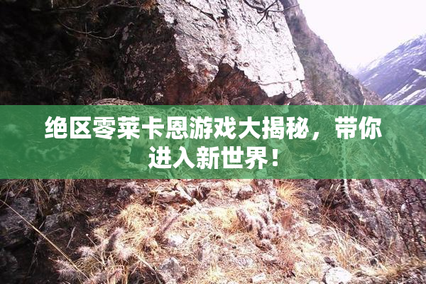 绝区零莱卡恩游戏大揭秘，带你进入新世界！