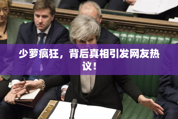 少萝疯狂，背后真相引发网友热议！