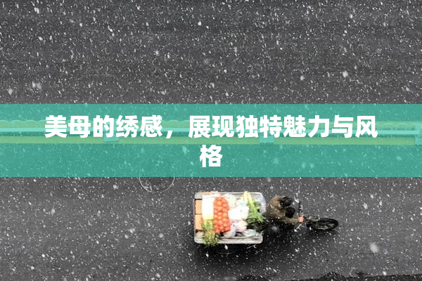 美母的绣感，展现独特魅力与风格