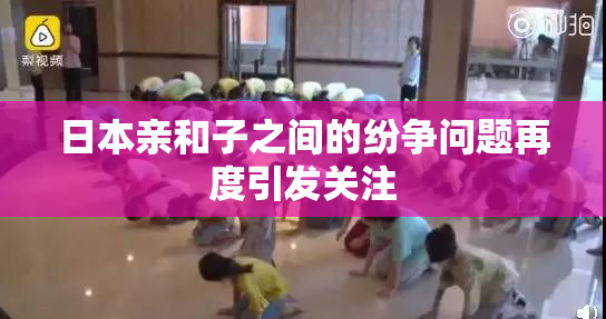 日本亲和子之间的纷争问题再度引发关注
