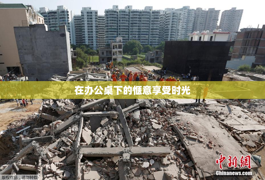 在办公桌下的惬意享受时光