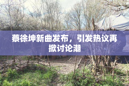 蔡徐坤新曲发布，引发热议再掀讨论潮