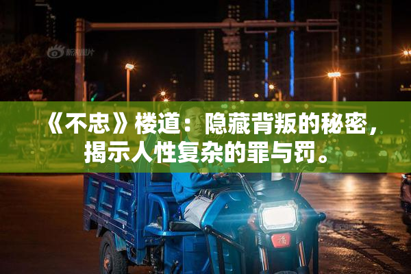 《不忠》楼道：隐藏背叛的秘密，揭示人性复杂的罪与罚。
