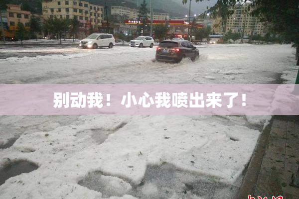别动我！小心我喷出来了！