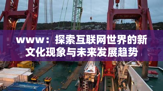 www：探索互联网世界的新文化现象与未来发展趋势