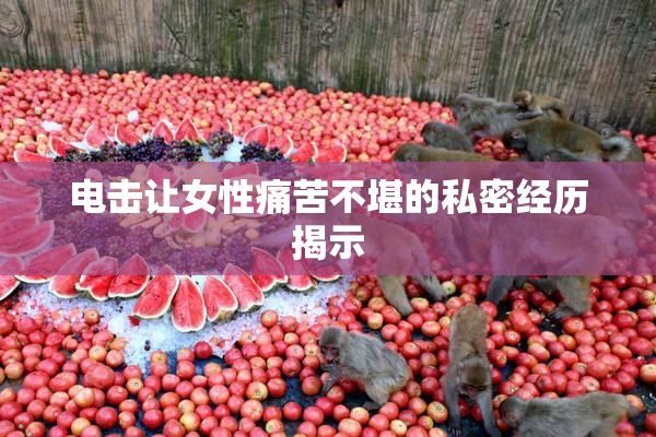 电击让女性痛苦不堪的私密经历揭示