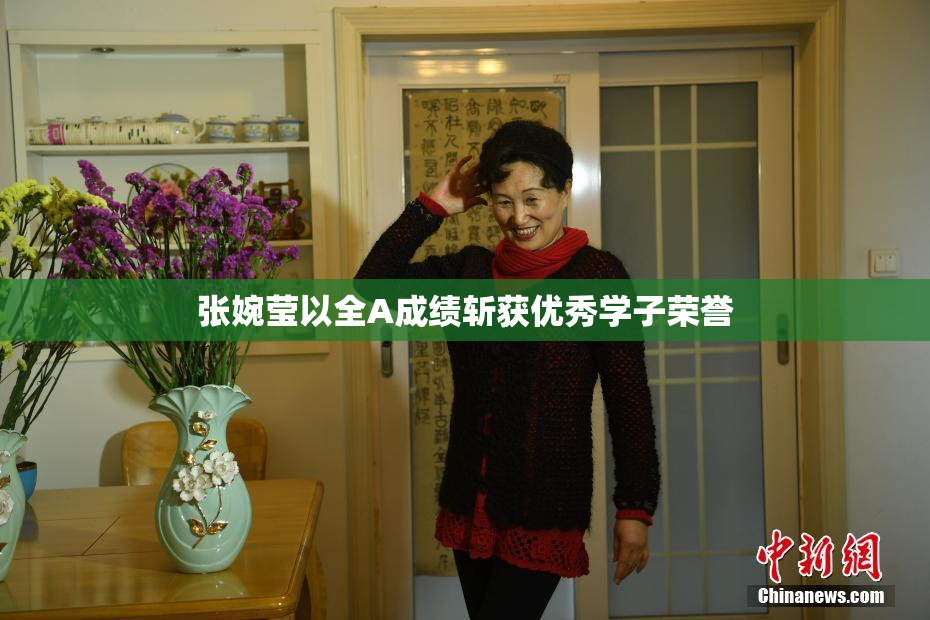 张婉莹以全A成绩斩获优秀学子荣誉