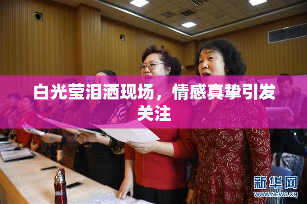 白光莹泪洒现场，情感真挚引发关注