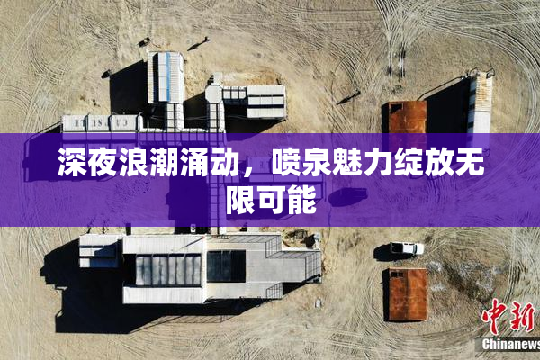 深夜浪潮涌动，喷泉魅力绽放无限可能