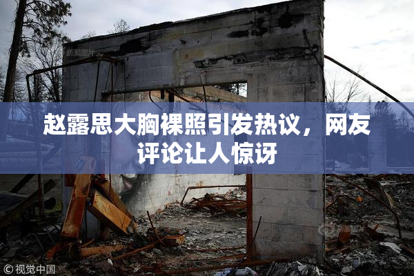 赵露思大胸裸照引发热议，网友评论让人惊讶