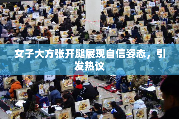 女子大方张开腿展现自信姿态，引发热议