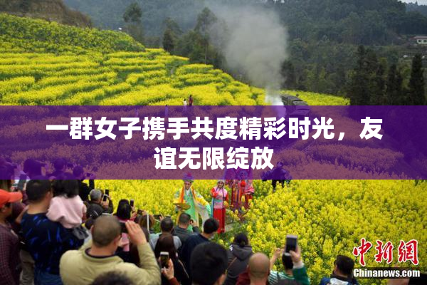 一群女子携手共度精彩时光，友谊无限绽放