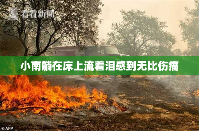 小南躺在床上流着泪感到无比伤痛