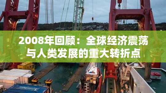 2008年回顾：全球经济震荡与人类发展的重大转折点