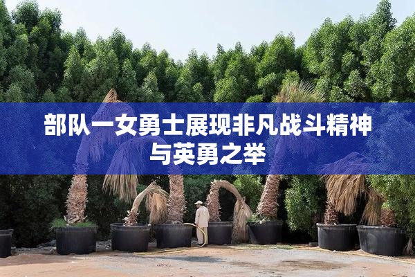 部队一女勇士展现非凡战斗精神与英勇之举