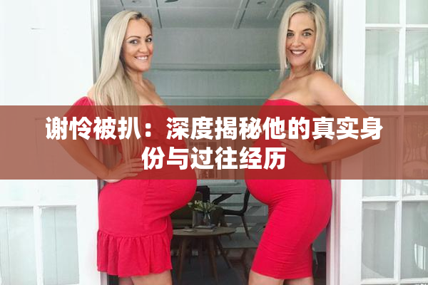 谢怜被扒：深度揭秘他的真实身份与过往经历