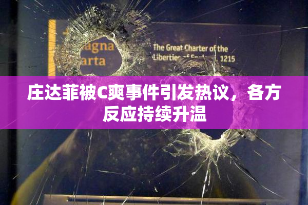 庄达菲被C爽事件引发热议，各方反应持续升温