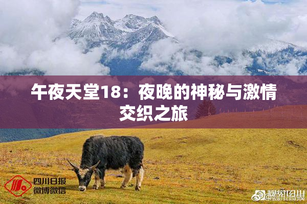 午夜天堂18：夜晚的神秘与激情交织之旅
