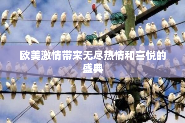 欧美激情带来无尽热情和喜悦的盛典