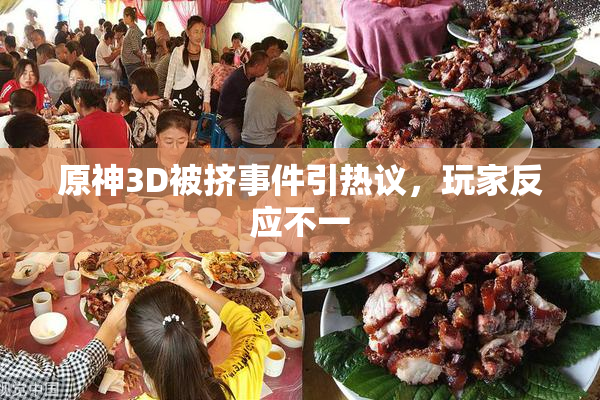 原神3D被挤事件引热议，玩家反应不一