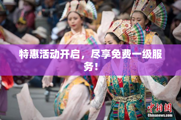 特惠活动开启，尽享免费一级服务！