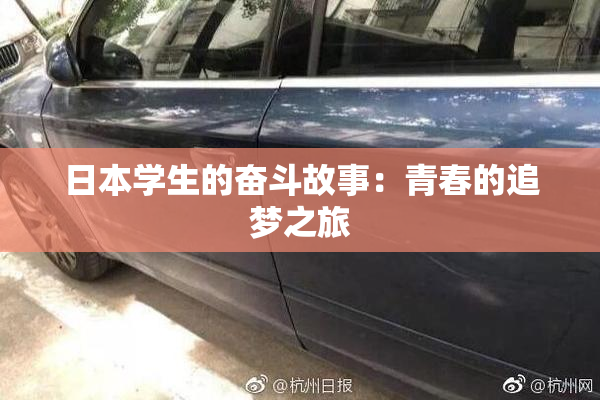 日本学生的奋斗故事：青春的追梦之旅