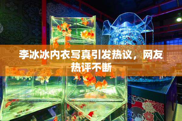 李冰冰内衣写真引发热议，网友热评不断