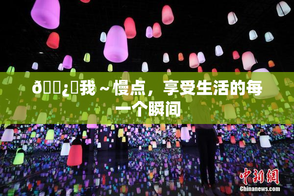 🌿‌我～慢点，享受生活的每一个瞬间
