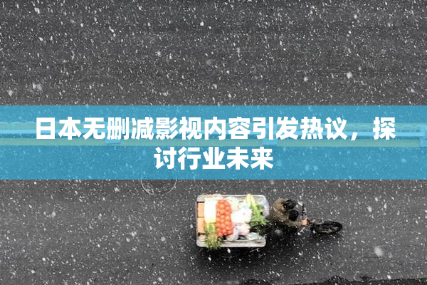 日本无删减影视内容引发热议，探讨行业未来