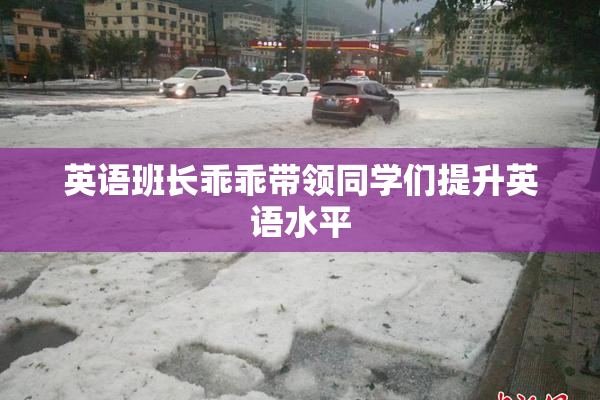 英语班长乖乖带领同学们提升英语水平